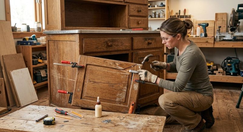 Cabinet Repair And Installation For Kitchens And Bathrooms