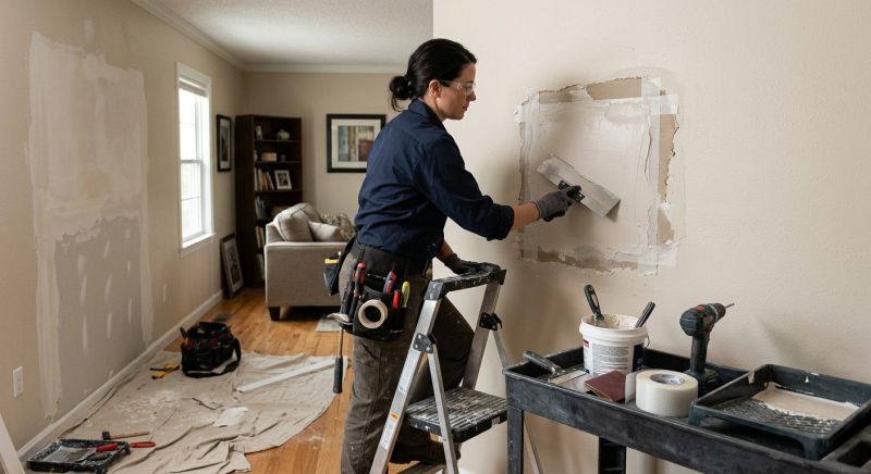 Common Causes Of Drywall Cracks And Holes