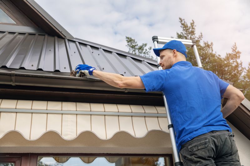Gutter Cleaning And Minor Gutter Repairs By A Handyman