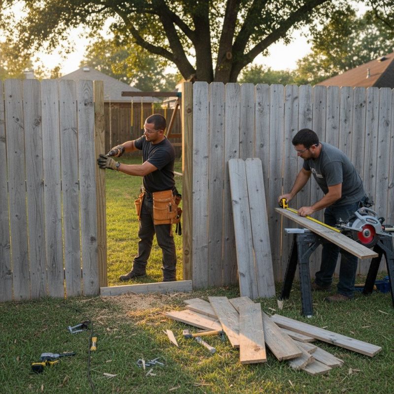 How Fence Repair Can Improve Curb Appeal