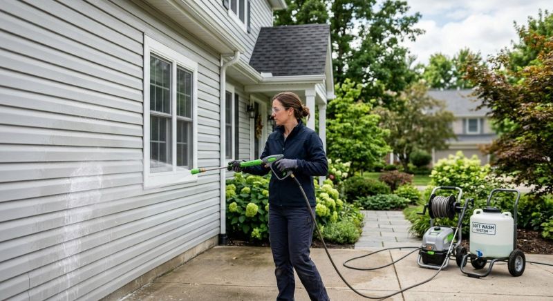 How Pressure Washing Improves Curb Appeal