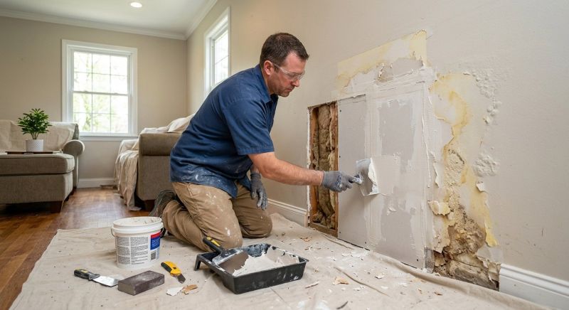 Common Causes Of Drywall Cracks And Holes
